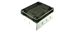 Decka GmbH - Smoke-, Thermal-, Flamdetector, manual call point, monitore - Housing for CHQ Module CHQ-Backbox